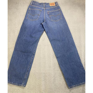 Levi's Womens Mid-Rise 94's Baggy Straight Leg Jeans 27x29